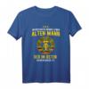 Unterschätze Nie Einen Alten Mann aufgewachsen in der DDR T-Shirt – Nostalgisches Ostalgie Geschenk für DDR Fans & Ostdeutsche