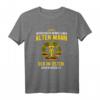 Unterschätze Nie Einen Alten Mann aufgewachsen in der DDR T-Shirt – Nostalgisches Ostalgie Geschenk für DDR Fans & Ostdeutsche