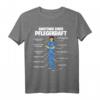 Anatomie einer Pflegekraft Lustiges Altenpflegerin Pflege T-Shirt – Perfektes Geschenk für Pflegepersonal, Muttertag, Geburtstag & Fasching