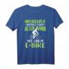 Lustiges Radfahrer Spruch T-Shirt für E-Bike Fahrer – Humorvolles Geschenk für Radfahrer und Radsportler mit Spruch