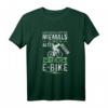 Unterschätze niemals einen alten Mann mit einem E-Bike T-Shirt – Lustiges Fahrradmotiv für Radfahrer & Mountainbiker
