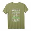 Unterschätze Niemals Einen Alten Mann Mit Einem E-Bike T-Shirt - Lustiges Fahrrad Motiv für E-Bike Fahrer und Radfahrer Geschenke
