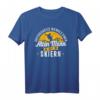 Unterschätze niemals einen alten Mann auf Skiern - Lustiges Ski T-Shirt für Skifahrer, Skilehrer & Wintersportfans