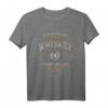 60 Jahre Ich bin wie guter Whisky Whisky T-Shirt – Lustiges Vintage Motiv für Whiskyliebhaber zum 60. Geburtstag