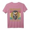 Herren Böser alter Mann - Totenkopf Vintage Biker T-Shirt für Männer und Jungs mit Sarkasmus und Ironie