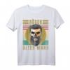 Herren Böser alter Mann - Totenkopf Vintage Biker T-Shirt für Männer und Jungs mit Sarkasmus und Ironie