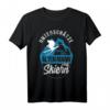 Unterschätze niemals einen alten Mann auf Skiern Geschenk T-Shirt – Lustiges Ski Motiv für Rentner, Väter & Freunde, perfekt als Geburtstags- oder Weihnachtsgeschenk