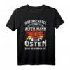Ossi Geschenk Männer Frauen Ostdeutschland NVA DDR T-Shirt – Nostalgisches Ostdeutschland Shirt für DDR-Bürger, Ost-Identität & Jugendweihe