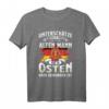 Ossi Geschenk Männer Frauen Ostdeutschland NVA DDR T-Shirt – Nostalgisches Ostdeutschland Shirt für DDR-Bürger, Ost-Identität & Jugendweihe