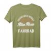 Unterschätze niemals einen alten Mann mit Fahrrad T-Shirt – Perfektes Geschenk für Radfahrer zum Geburtstag oder Weihnachten