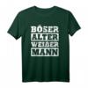 Böser Alter Weißer Mann Statement T-Shirt – Ironisch, Sarkastisch & Humorvoll zum HapPanda