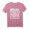 Böser Alter Weißer Mann Statement T-Shirt – Ironisch, Sarkastisch & Humorvoll zum HapPanda
