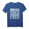 Böser Alter Weißer Mann Statement T-Shirt – Ironisch, Sarkastisch & Humorvoll zum HapPanda