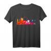 München Skyline Aquarell T-Shirt – Farbenfrohes Design für Bayern-Fans, München-Liebhaber & als Geschenk