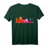 München Skyline Aquarell T-Shirt – Farbenfrohes Design für Bayern-Fans, München-Liebhaber & als Geschenk