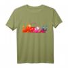 München Skyline Aquarell T-Shirt – Farbenfrohes Design für Bayern-Fans, München-Liebhaber & als Geschenk