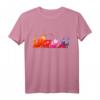 München Skyline Aquarell T-Shirt – Farbenfrohes Design für Bayern-Fans, München-Liebhaber & als Geschenk