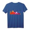 München Skyline Aquarell T-Shirt – Farbenfrohes Design für Bayern-Fans, München-Liebhaber & als Geschenk
