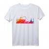 München Skyline Aquarell T-Shirt – Farbenfrohes Design für Bayern-Fans, München-Liebhaber & als Geschenk