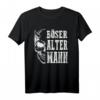 Böser alter Mann T-Shirt - Lustiges Geschenk für Männer, Väter, Opas zu Vatertag, Geburtstag & Weihnachten