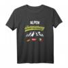 Alpenüberquerung E5 Wandern Oberstdorf nach Meran - T-Shirt für Bergwanderer und Trekkingfans