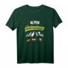 Alpenüberquerung E5 Wandern Oberstdorf nach Meran - T-Shirt für Bergwanderer und Trekkingfans