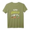Alpenüberquerung E5 Wandern Oberstdorf nach Meran - T-Shirt für Bergwanderer und Trekkingfans
