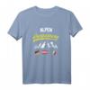 Alpenüberquerung E5 Wandern Oberstdorf nach Meran - T-Shirt für Bergwanderer und Trekkingfans