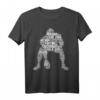 American Football Lineman Kinder T-Shirt - Perfektes Geschenk für Football Fans & Nachwuchsspieler, ideal für Weihnachten & Geburtstage