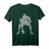 American Football Lineman Kinder T-Shirt - Perfektes Geschenk für Football Fans & Nachwuchsspieler, ideal für Weihnachten & Geburtstage