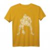 American Football Lineman Kinder T-Shirt - Perfektes Geschenk für Football Fans & Nachwuchsspieler, ideal für Weihnachten & Geburtstage