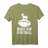 BOCK AUF FOOTBALL? Lustiges Football T-Shirt für Fans und Spieler – Das perfekte Geschenk für Footballer & Enthusiasten
