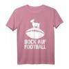 BOCK AUF FOOTBALL? Lustiges Football T-Shirt für Fans und Spieler – Das perfekte Geschenk für Footballer & Enthusiasten