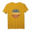 Trump 2024 Retro Kampagne Button T-Shirt - Re Elect President Trump, Patriotisches USA Wahlkampf-Design