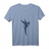 HapPanda T-Shirt mit Peter Pan, Tinkerbell & Americana Shadow Design - Offiziell lizenziertes Geburtstagskleidungsstück mit V-Ausschnitt