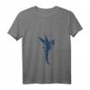 HapPanda T-Shirt mit Peter Pan, Tinkerbell & Americana Shadow Design - Offiziell lizenziertes Geburtstagskleidungsstück mit V-Ausschnitt