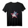 HapPanda Minnie Mouse T-Shirt - Retro Americana Design für Frauen, Männer, Jungen & Mädchen zum 4. Juli & Geburtstag