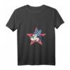 HapPanda Minnie Mouse T-Shirt - Retro Americana Design für Frauen, Männer, Jungen & Mädchen zum 4. Juli & Geburtstag