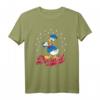 HapPanda Mickey & Friends Americana Donald Duck Star Circle T-Shirt - Offiziell lizenziertes Disney Fan-Shirt