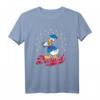HapPanda Mickey & Friends Americana Donald Duck Star Circle T-Shirt - Offiziell lizenziertes Disney Fan-Shirt
