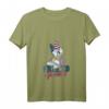 HapPanda Mickey & Friends Daisy Duck Sparkle T-Shirt mit V-Ausschnitt – Offiziell lizenzierte Disney Fanmode