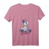HapPanda Mickey & Friends Daisy Duck Sparkle T-Shirt mit V-Ausschnitt – Offiziell lizenzierte Disney Fanmode