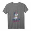 HapPanda Mickey & Friends Daisy Duck Sparkle T-Shirt mit V-Ausschnitt – Offiziell lizenzierte Disney Fanmode