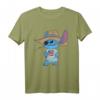 HapPanda Lilo & Stitch Americana T-Shirt – Offizielles Disney Merchandise, Perfekt für den 4. Juli & Geburtstagsfeiern