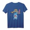 HapPanda Lilo & Stitch Americana T-Shirt – Offizielles Disney Merchandise, Perfekt für den 4. Juli & Geburtstagsfeiern