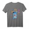 HapPanda Lilo & Stitch Americana T-Shirt – Offizielles Disney Merchandise, Perfekt für den 4. Juli & Geburtstagsfeiern