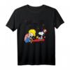 HapPanda Schroeder und Snoopy Americana T-Shirt - Offizielles Peanuts Lizenzprodukt