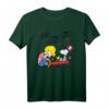 HapPanda Schroeder und Snoopy Americana T-Shirt - Offizielles Peanuts Lizenzprodukt