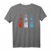Coca-Cola Triple Americana Bottles Outline T-Shirt – Stilvolles Soft Drink & Americana Design für Fans
