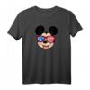 HapPanda Mickey Mouse Americana Sunglasses T-Shirt – Unisex Geschenk für Männer, Frauen, Jungen und Mädchen